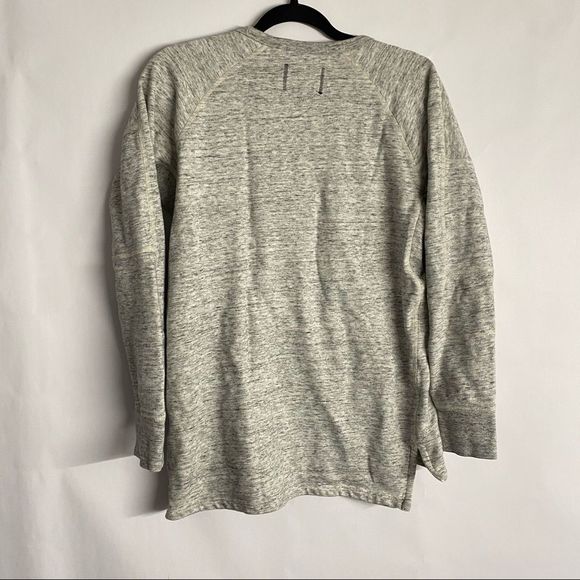 Adidas x Reigning Champ cream Heather Pullover Sweater Long Sleeve-Small - Picture 6 of 9